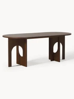 Mesa de comedor ovalada Apollo, tamaños diferentes