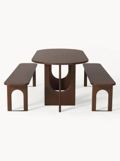 Mesa de comedor ovalada Apollo, tamaños diferentes