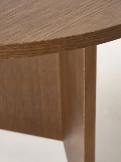 Mesa de comedor ovalada de madera Toni, tamaños diferentes