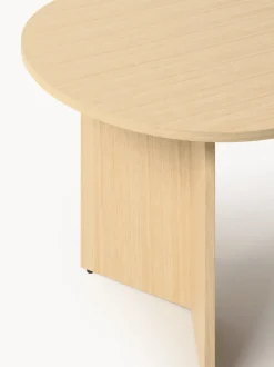 Mesa de comedor ovalada de madera Toni, tamaños diferentes