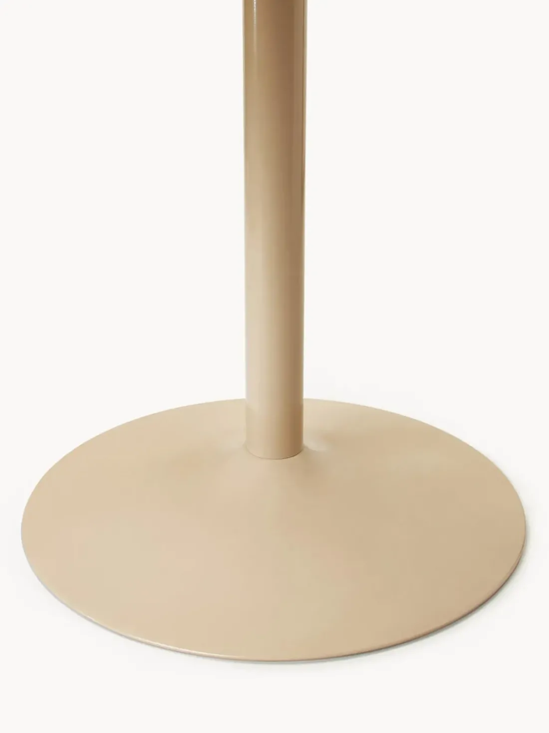 Mesa de comedor ovalada de mármol Miley, 120 x 90 cm