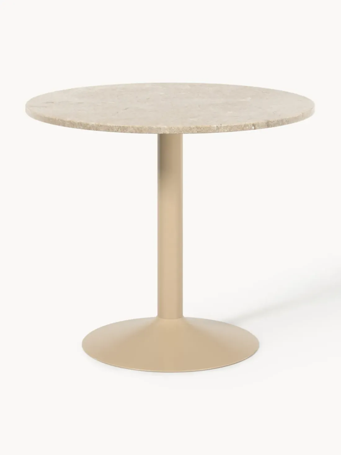 Mesa de comedor ovalada de mármol Miley, tamaños diferentes