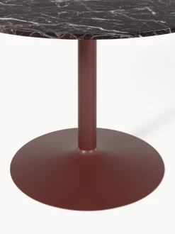 Mesa de comedor ovalada de mármol Miley, tamaños diferentes
