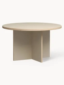 Mesa de comedor redonda Cirkel, Ø 129 cm