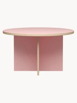 Mesa de comedor redonda Cirkel, Ø 129 cm
