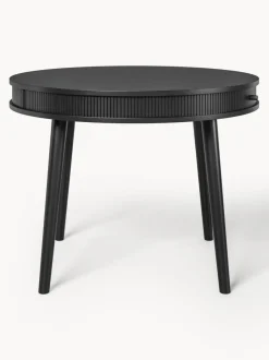 Mesa de comedor redonda con espacio de almacenamiento Calary, tamaños diferentes
