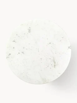 Mesa de comedor redonda con tablero de mármol Nelly, tamaños diferentes
