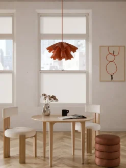 Mesa de comedor redonda de madera de roble maciza Archie, Ø 110 cm