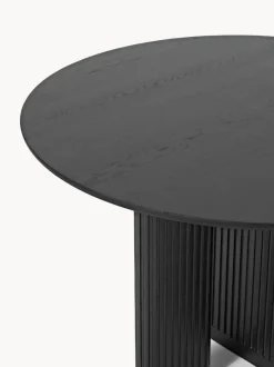 Mesa de comedor redonda de madera de roble Jolka, tamaños diferentes