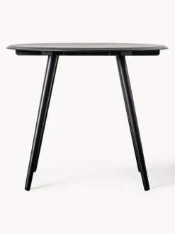 Mesa de comedor redonda de madera Maddox, Ø 90 cm