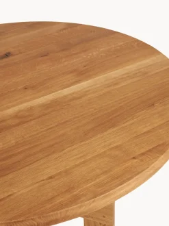 Mesa de comedor redonda de madera de roble Farmhouse, Ø 120 cm