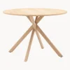 Mesa de comedor redonda Korsa, Ø 110 cm