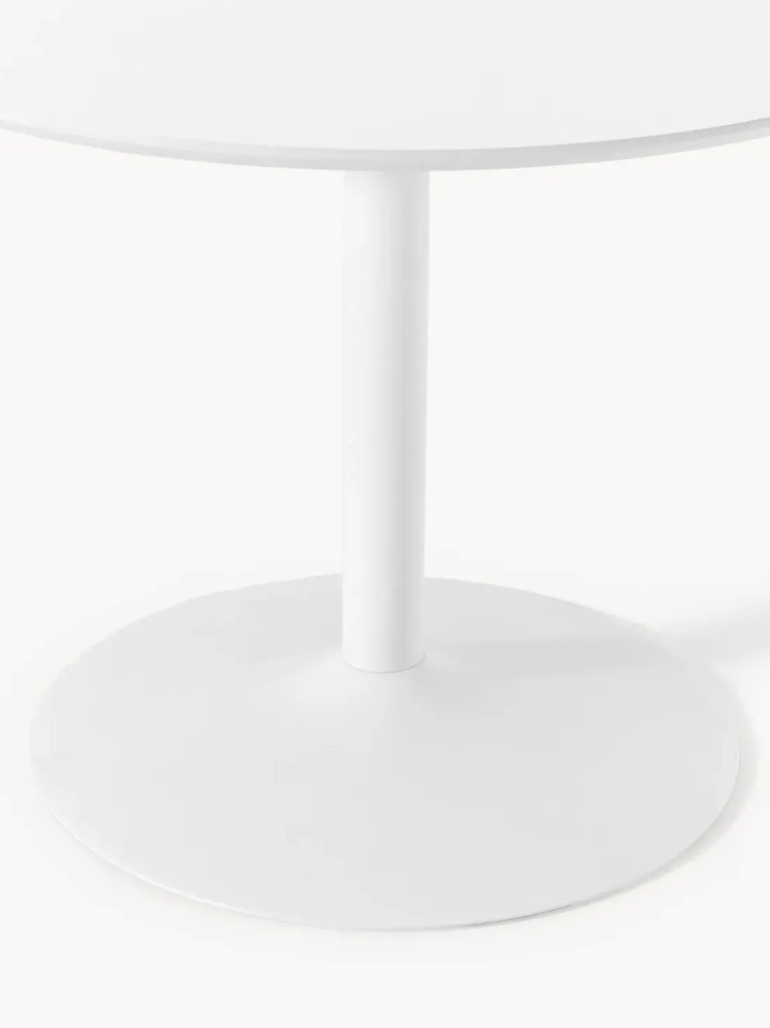 Mesa de comedor redonda Menorca, tamaños diferentes