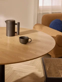 Mesa de comedor redonda Menorca, tamaños diferentes