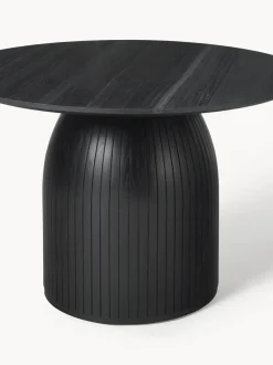 Mesa de comedor redonda Nelly con tablero de mármol Ø 115 cm