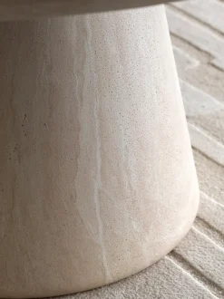 Mesa de comedor redonda Pedra, Ø 152 cm