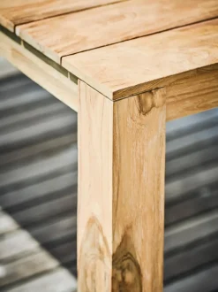 Mesa de jardín de madera de teca Stage, tamaños diferentes