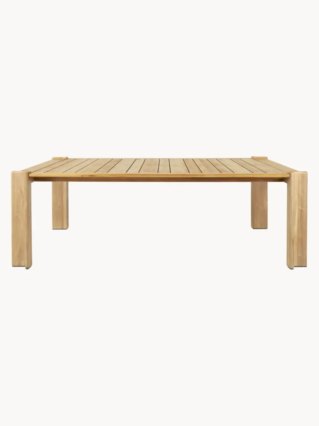 Mesa de jardín de madera de teca Atmosfera, tamaños diferentes
