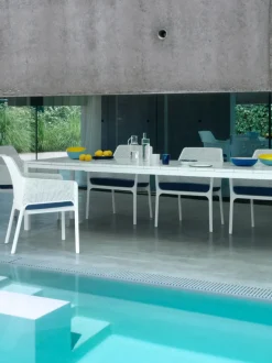 Mesa de jardín extensible Rio, tamaños diferentes