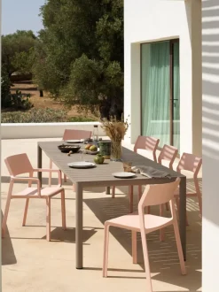 Mesa de jardín extensible Tevere, tamaños diferentes
