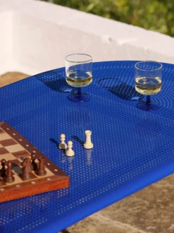 Mesa de jardín ovalada Kumi, tamaños diferentes