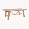 Mesa extensible para exterior de teca Maryland