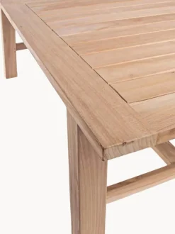 Mesa extensible para exterior de teca Maryland