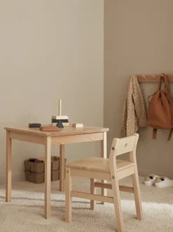 Mesa infantil de madera de haya Saga