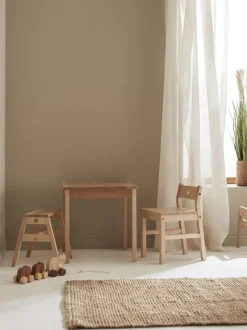 Mesa infantil de madera de haya Saga
