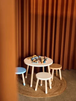 Mesa infantil redonda Dots