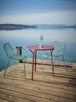 Mesa redonda para exterior Hiray, Ø 65 cm