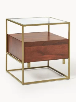Mesita de noche con cajón Theodor