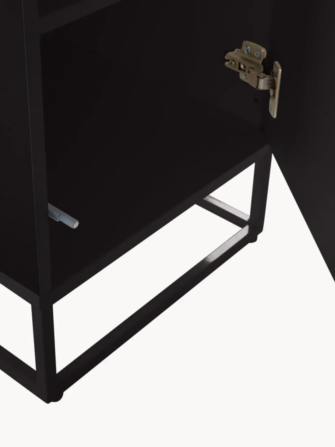 Mesita de noche de madera Lyckeby