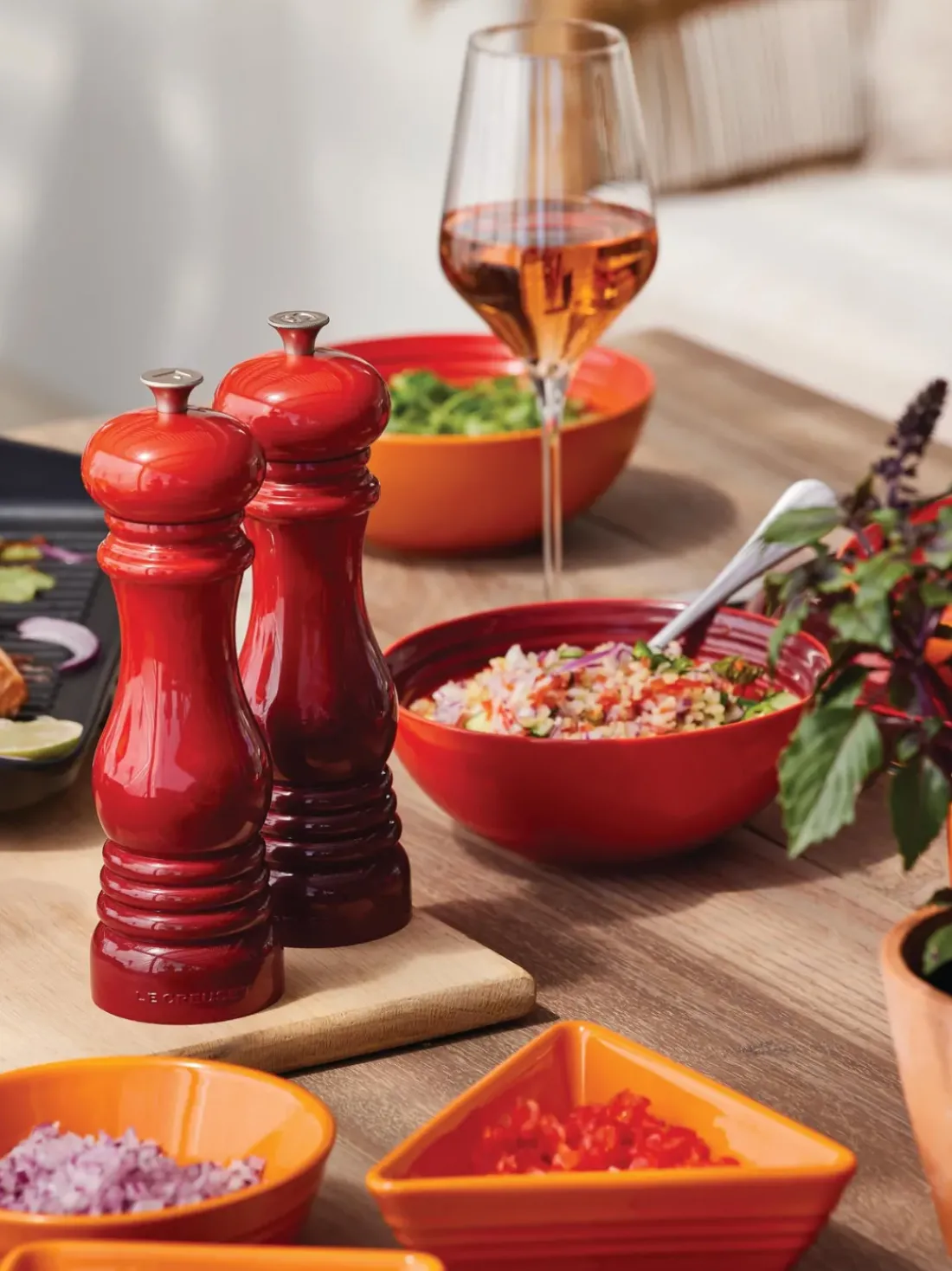 Molinillo de pimienta con mecanismo de cerámica Creuset