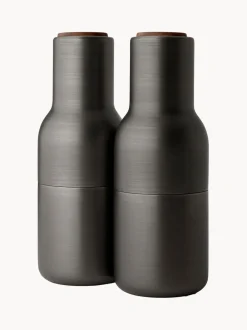 Molinillos de sal y pimienta con tapón de madera de nogal Bottle Grinders, 2 uds.