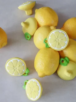 Mordedor artesanal para bebé Fruits & Veggies