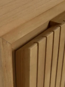 Mueble bajo lavabo de madera de teca Taciana, 60 cm