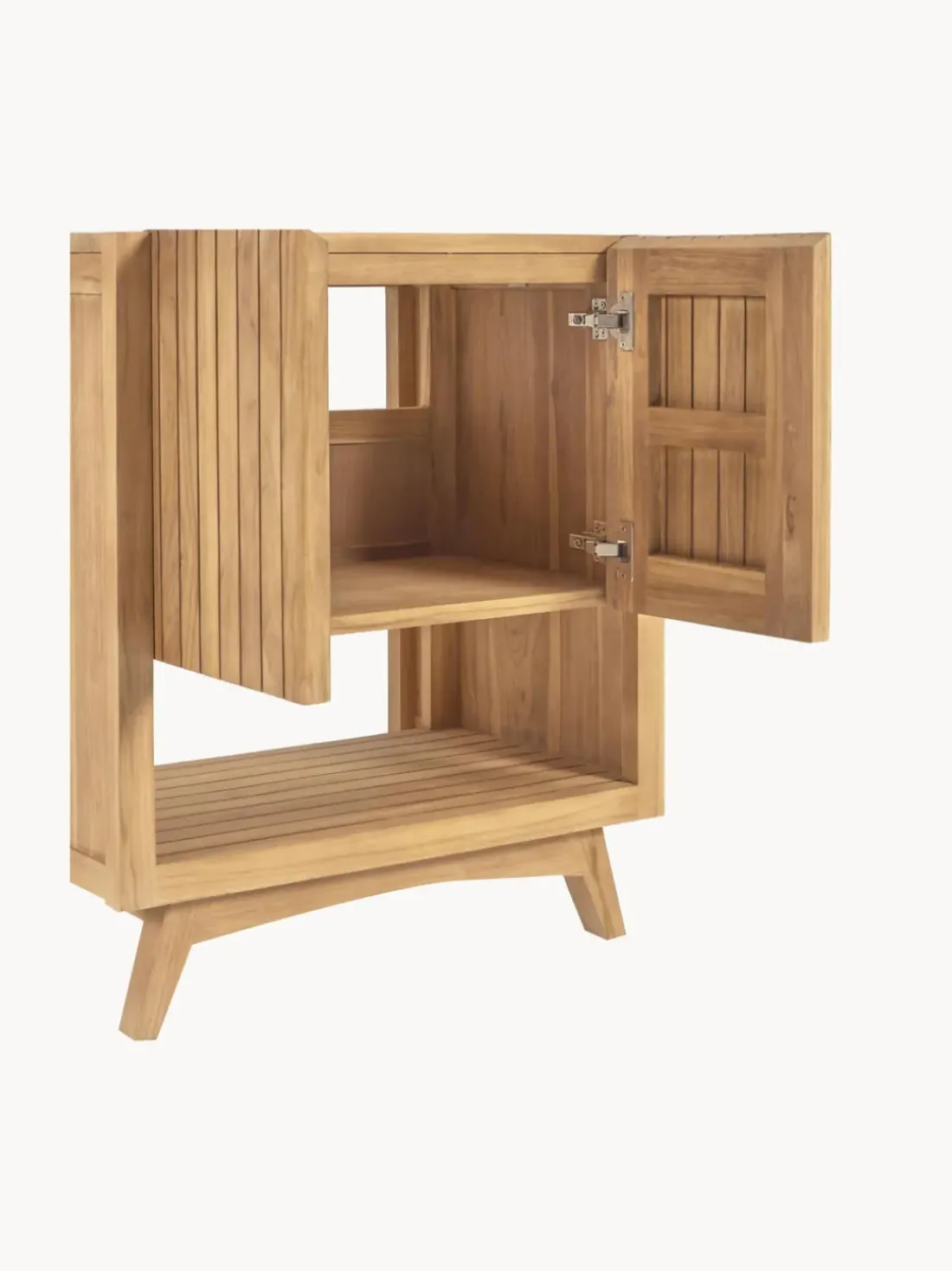 Mueble bajo lavabo de madera de teca Kuveni , 70 cm