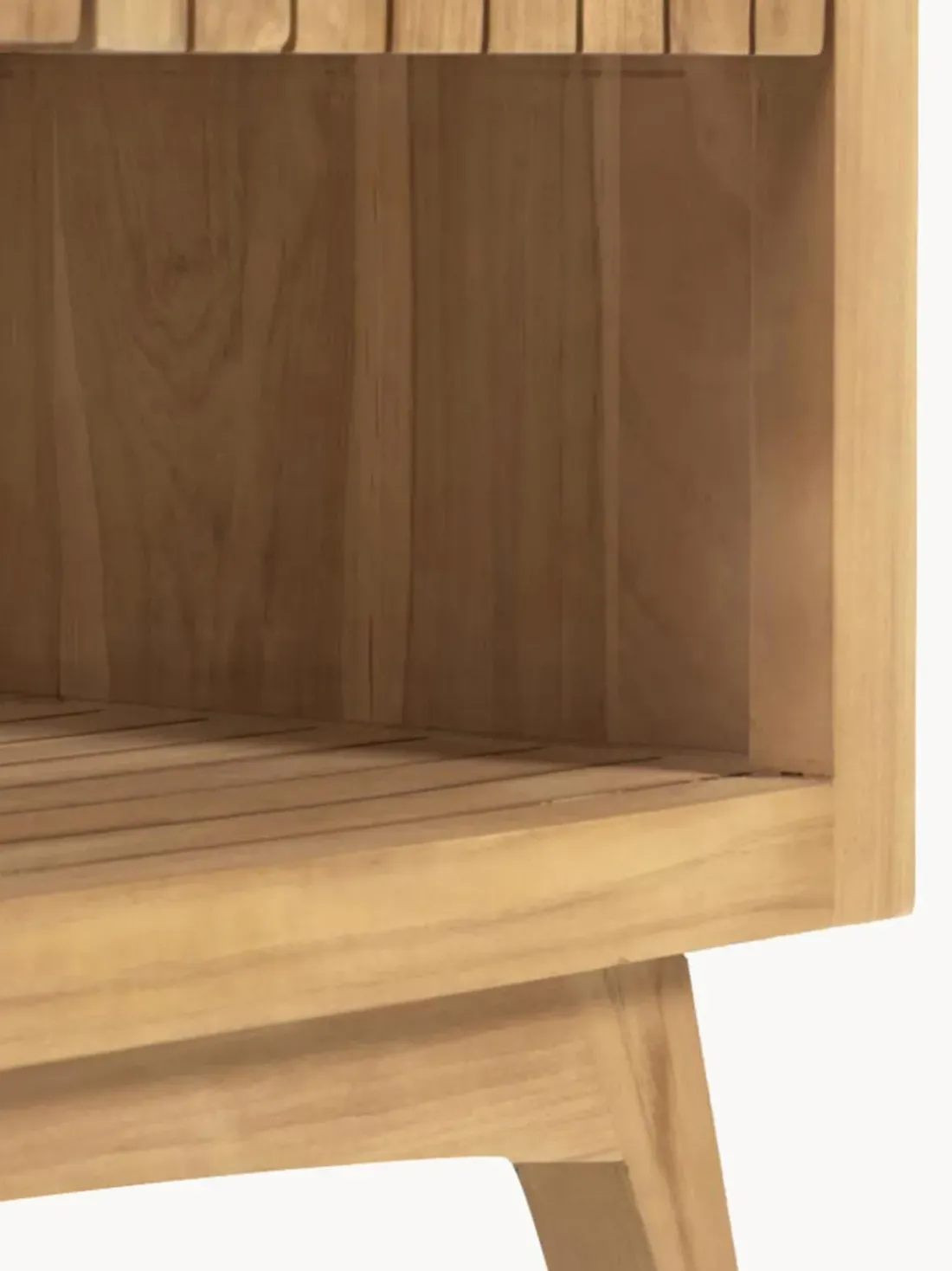 Mueble bajo lavabo de madera de teca Kuveni , 70 cm