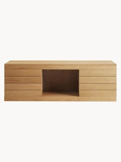 Mueble bajo lavabo de madera de teca Yenit