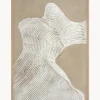 Nordic Art / Raw shape 3 / 30x40 CM / Marco de roble
