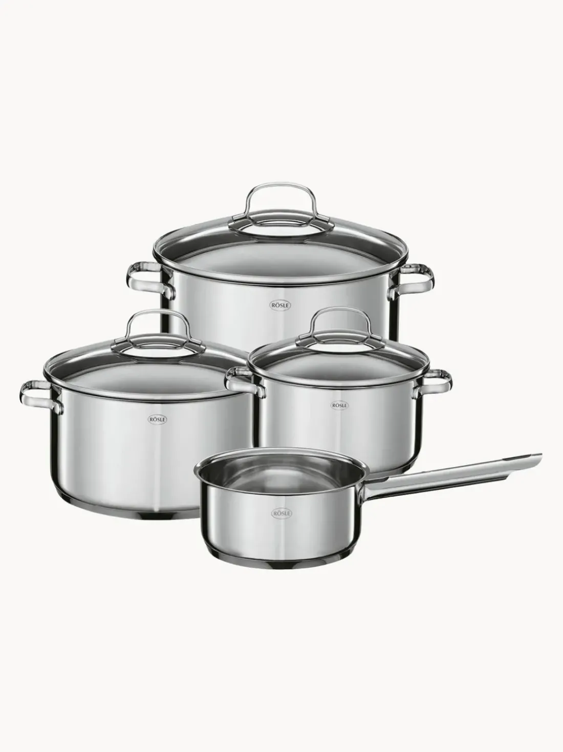 Ollas Elegance, 4 uds.