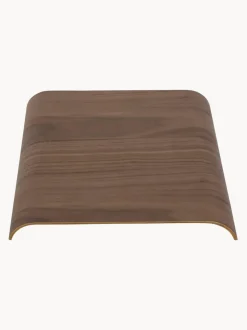 Panel para taburete de madera de nogal Curva