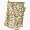 Paño de cocina artesanal con estampado floral Lulu