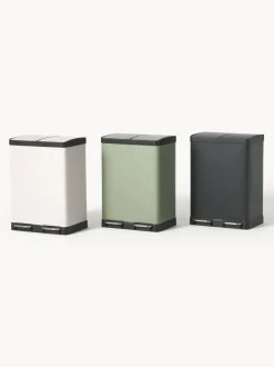 Papelera con pedal Rafa, 2x30 L