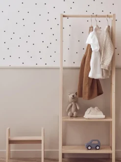 Perchero infantil de madera de haya Saga