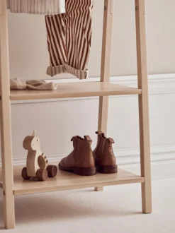 Perchero infantil de madera de haya Saga