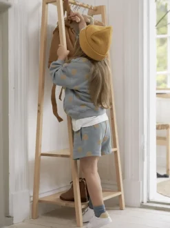 Perchero infantil de madera de haya Saga