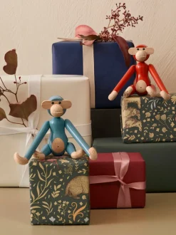 Pieza decorativa de madera de haya Monkey Mini