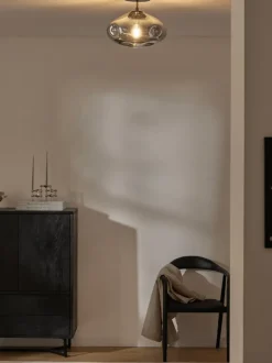 Plafón de vidrio espejado Amora